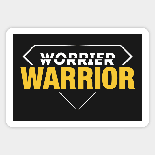 Worrier Warrior 2 Sticker by quotysalad